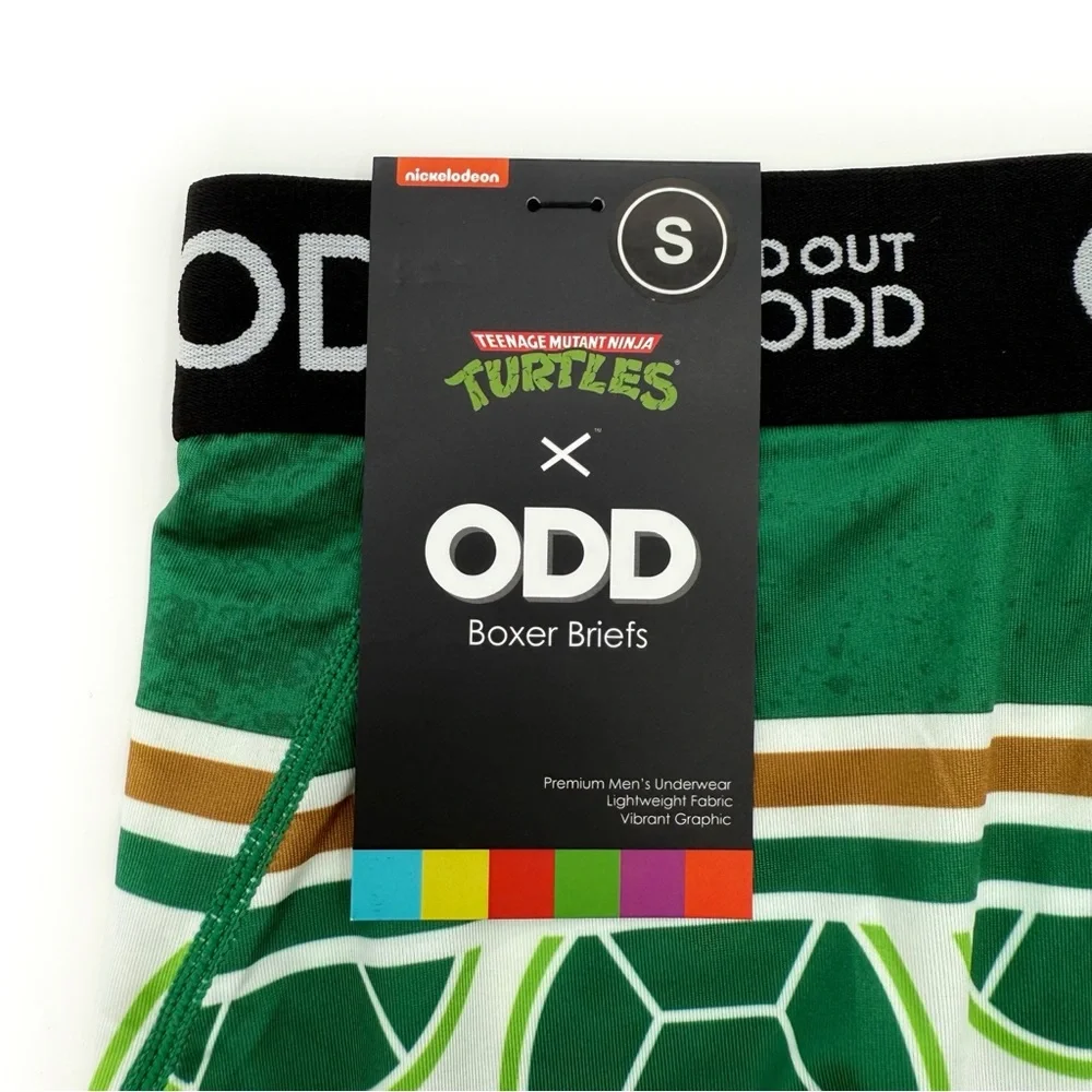 Odd Sox Teenage Mutant Ninja Turtles Boxer Briefs Mens Small Underwear TMNT Gift